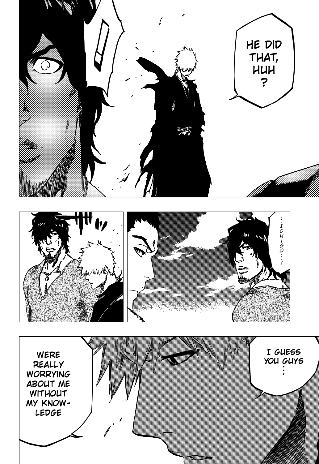 Bleach Chapter 445 page 13 - Chapter 445: The Dark Beat