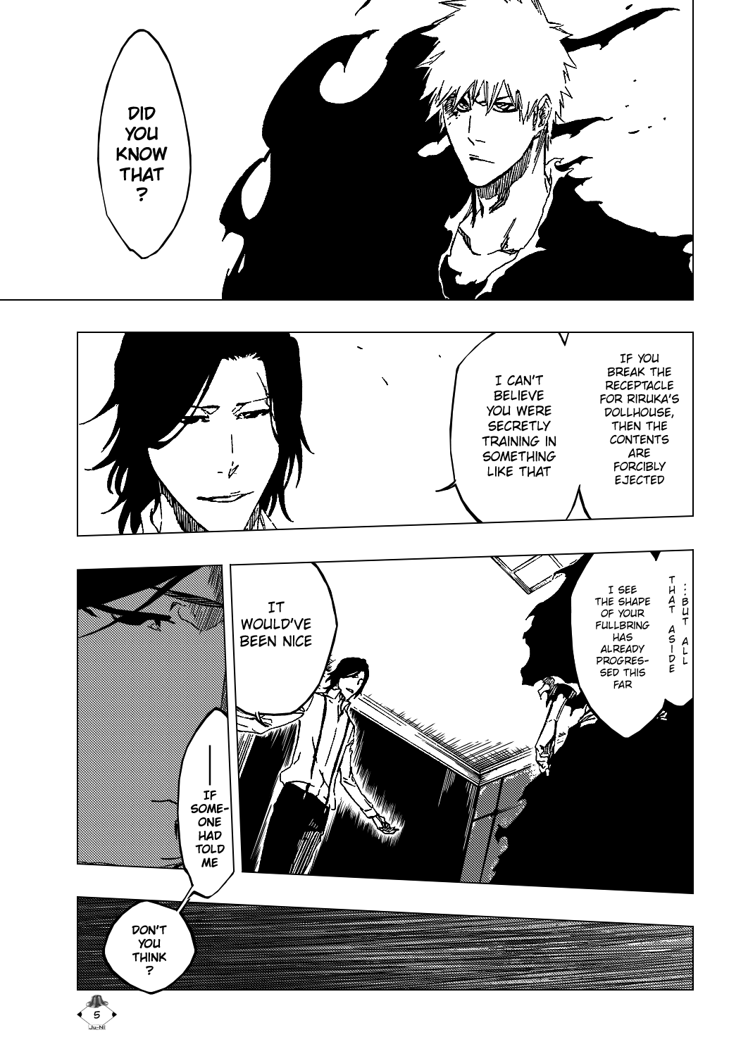 Bleach Chapter 445 page 8 - Chapter 445: The Dark Beat