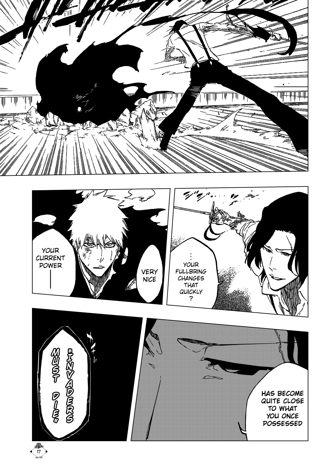 Bleach manga, chapter 446, page 20 of 22