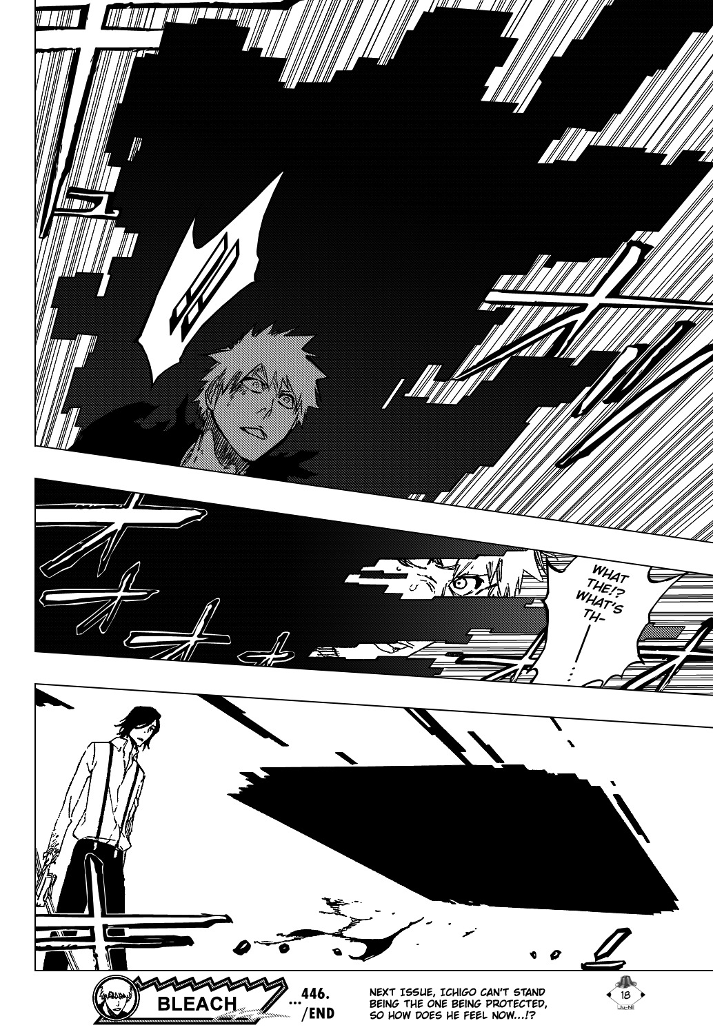 Bleach manga, chapter 446, page 21 of 22