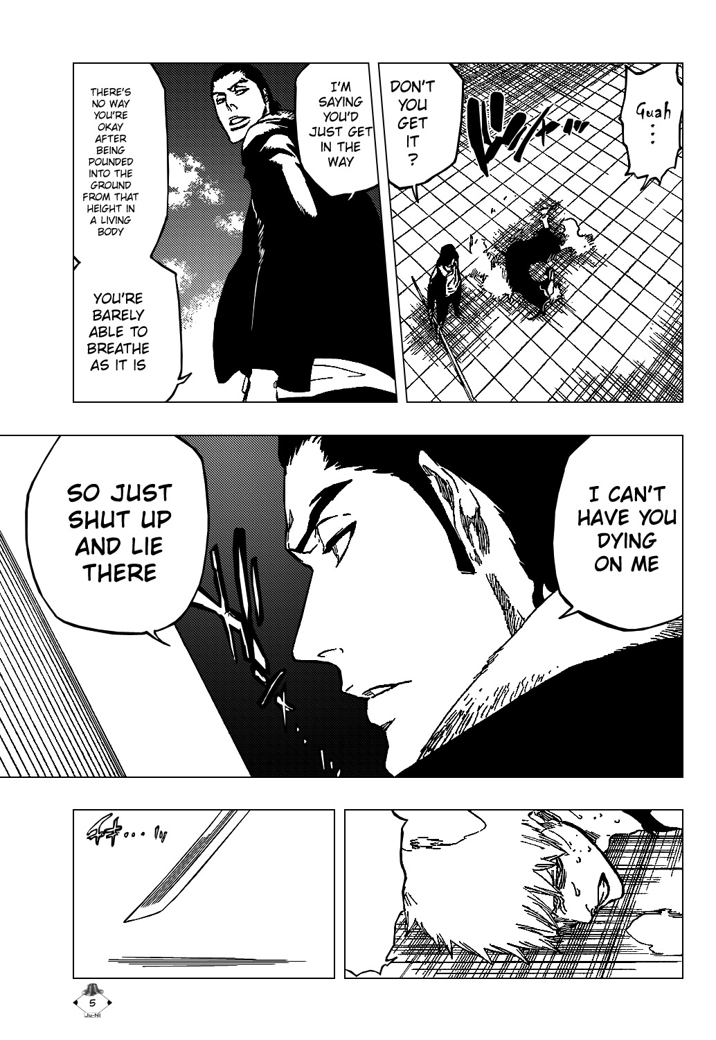 Bleach manga, chapter 446, page 8 of 22