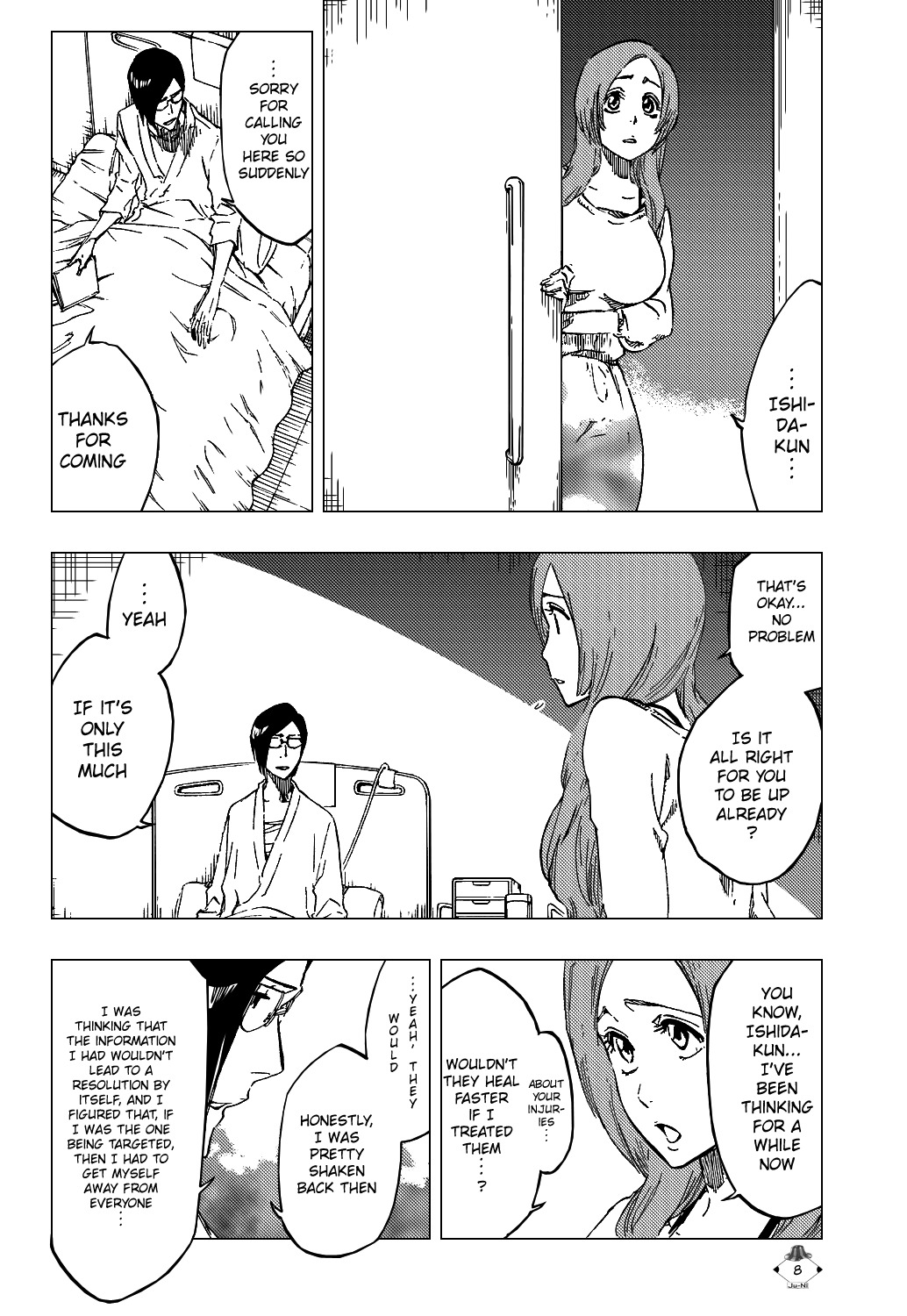 Bleach manga, chapter 447, page 11 of 22