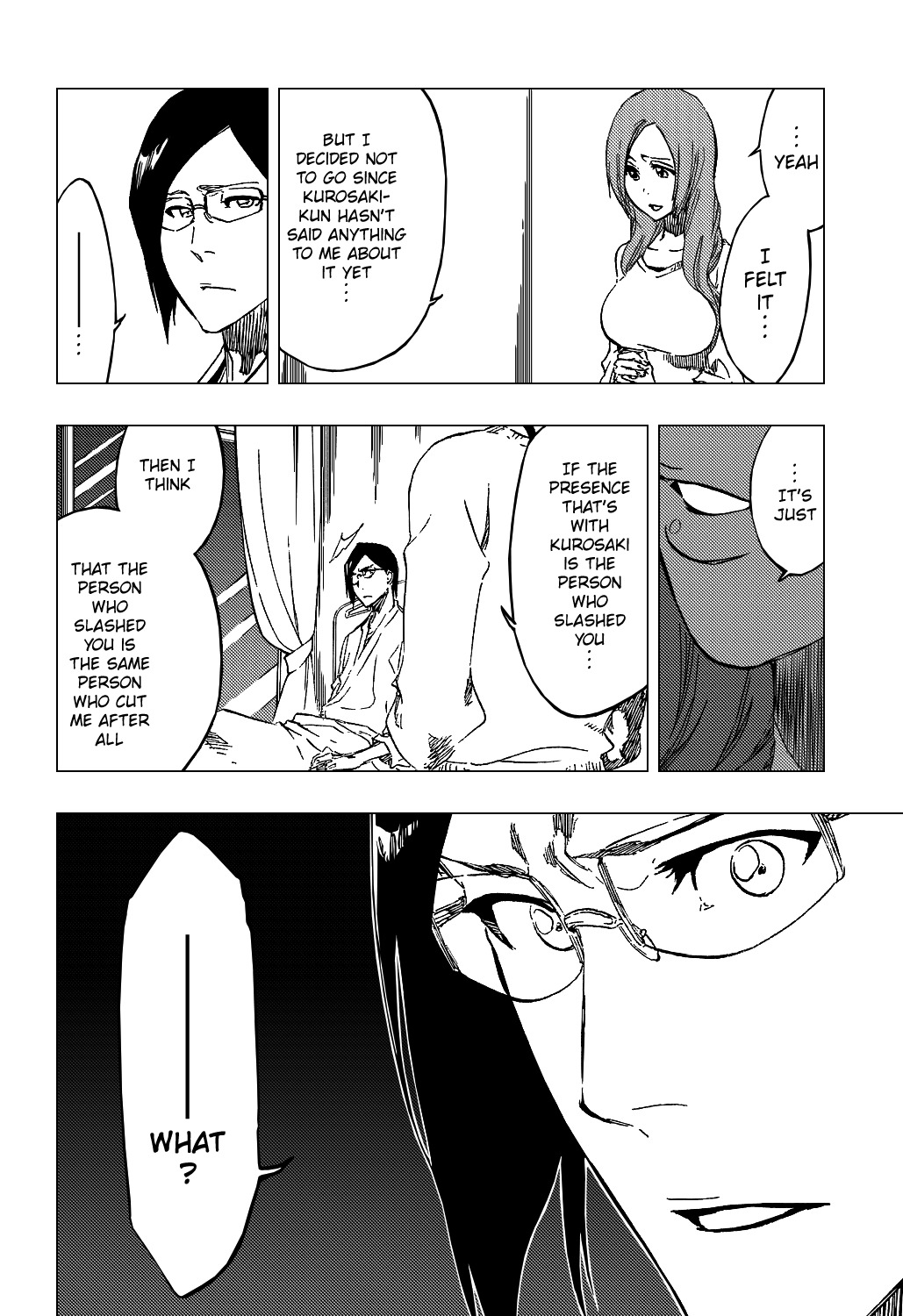 Bleach manga, chapter 447, page 13 of 22