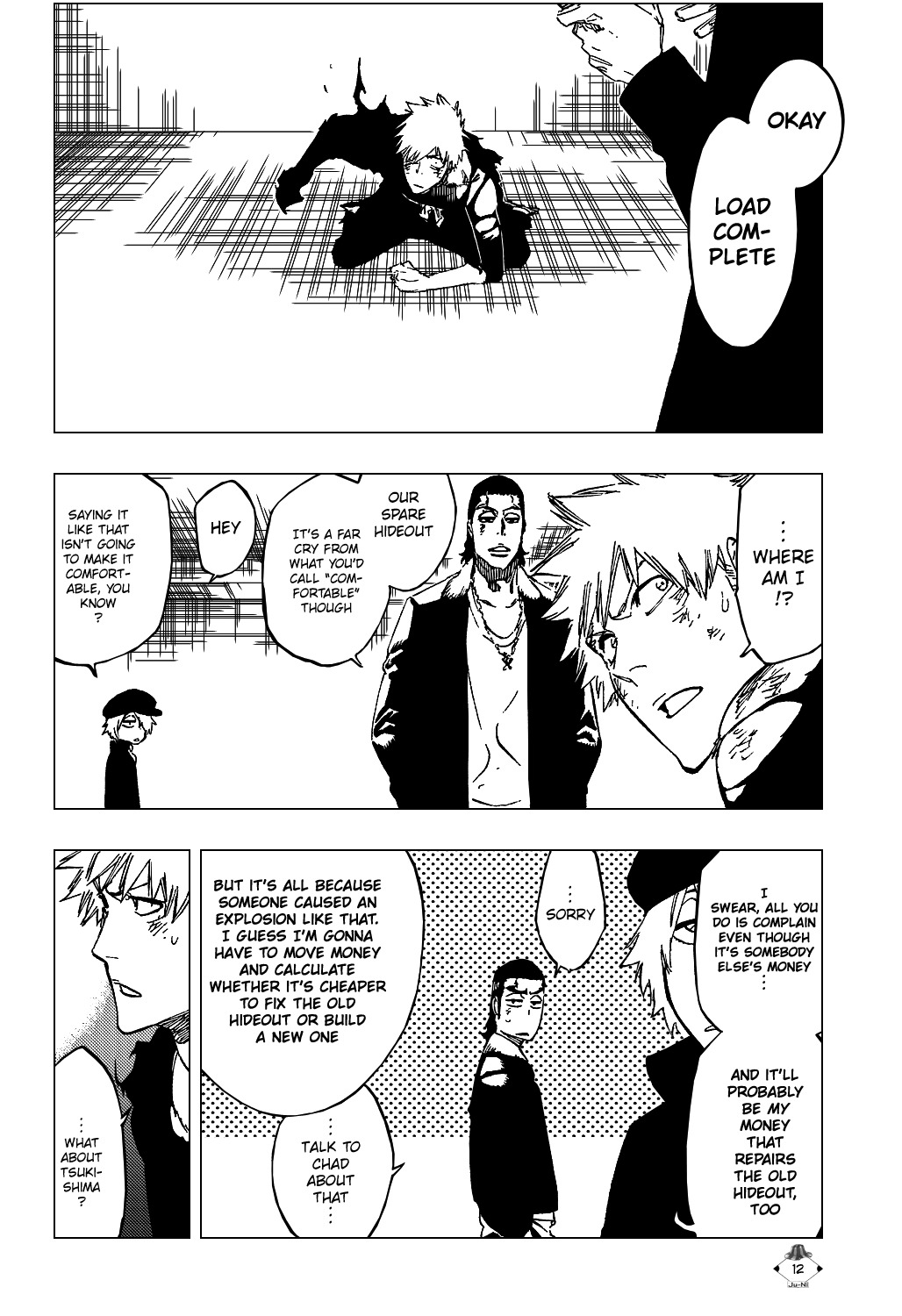 Bleach manga, chapter 447, page 15 of 22