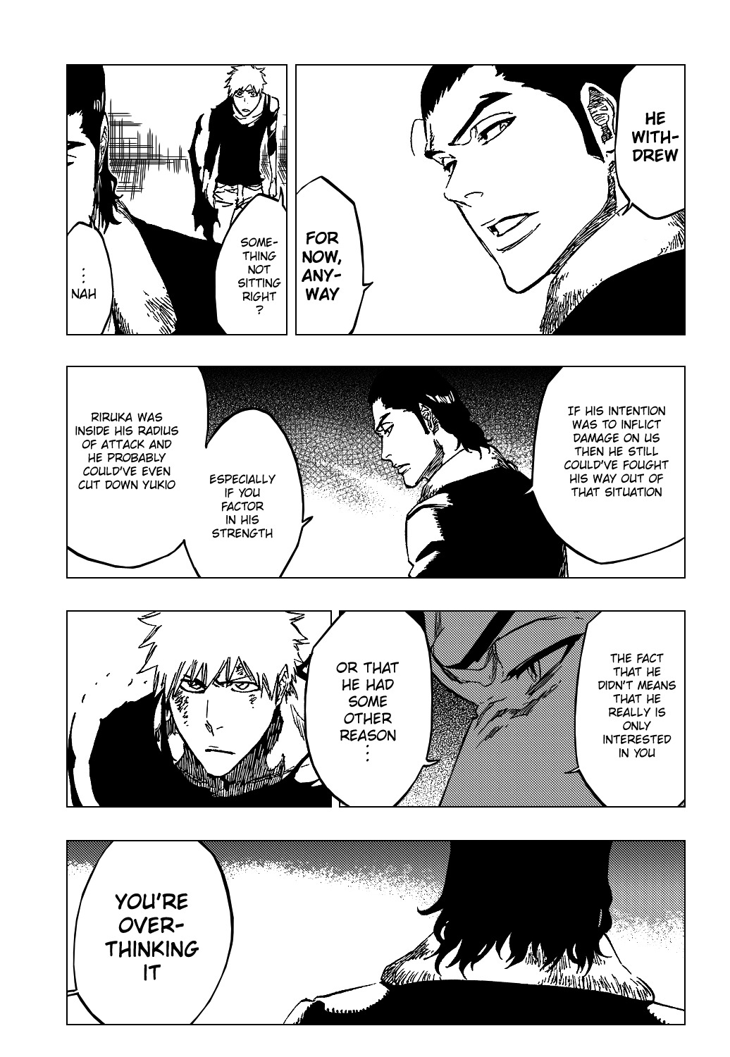 Bleach manga, chapter 447, page 16 of 22