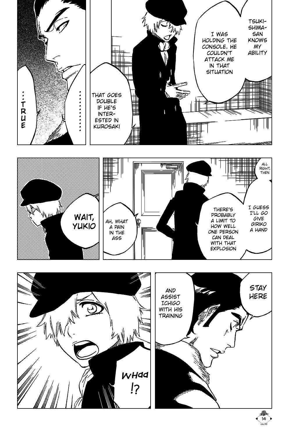 Bleach manga, chapter 447, page 17 of 22