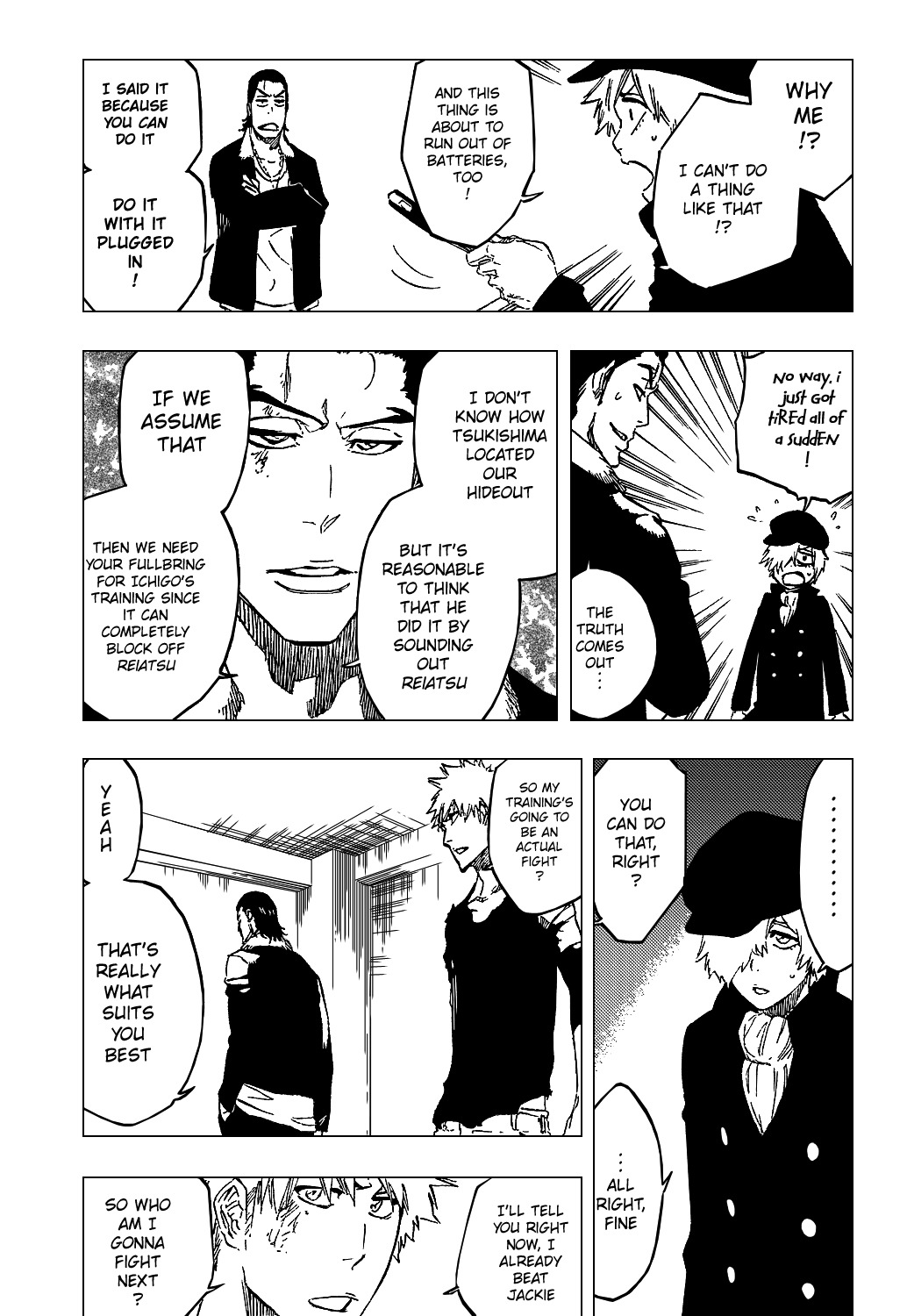 Bleach manga, chapter 447, page 18 of 22