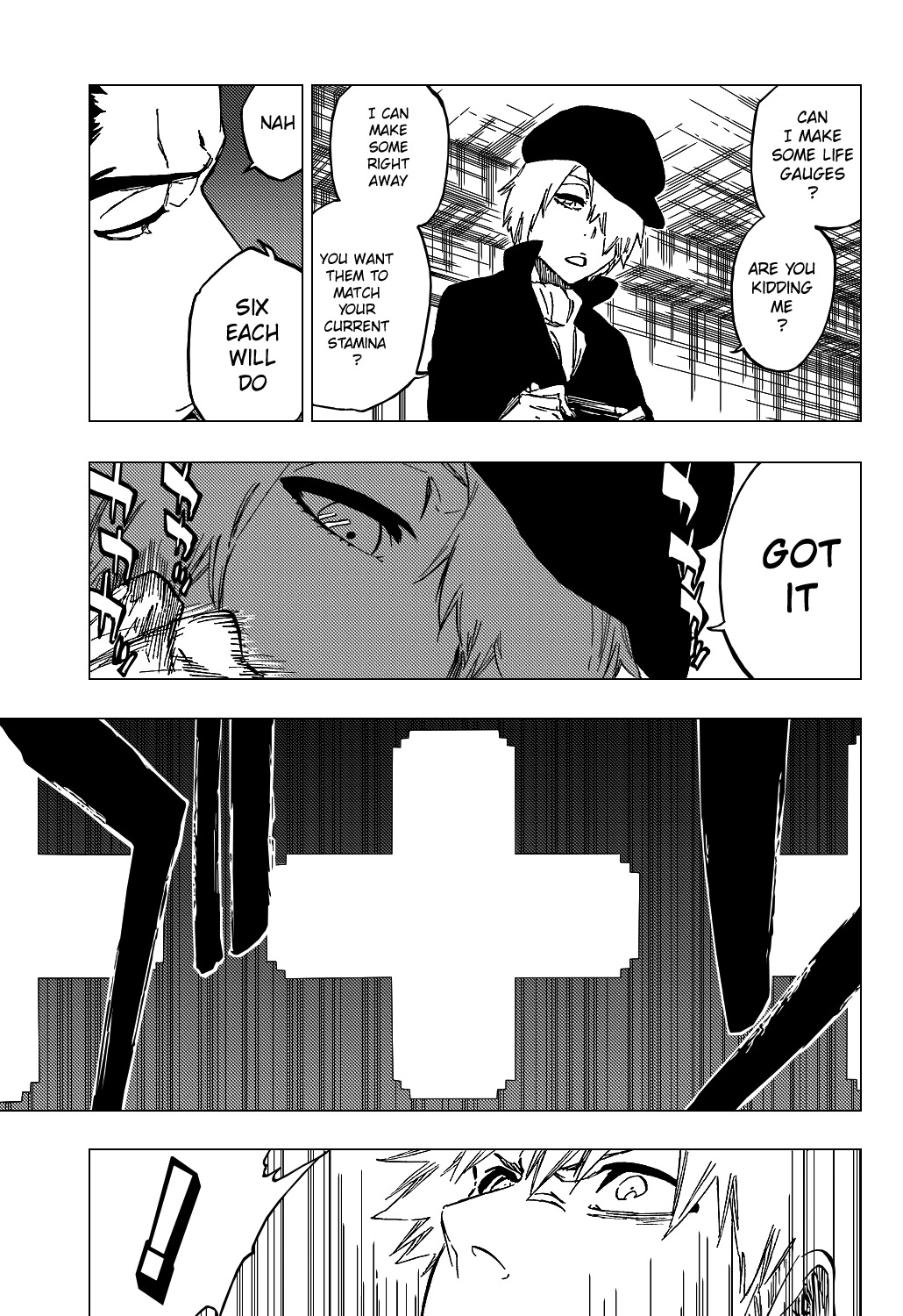 Bleach manga, chapter 448, page 10 of 22