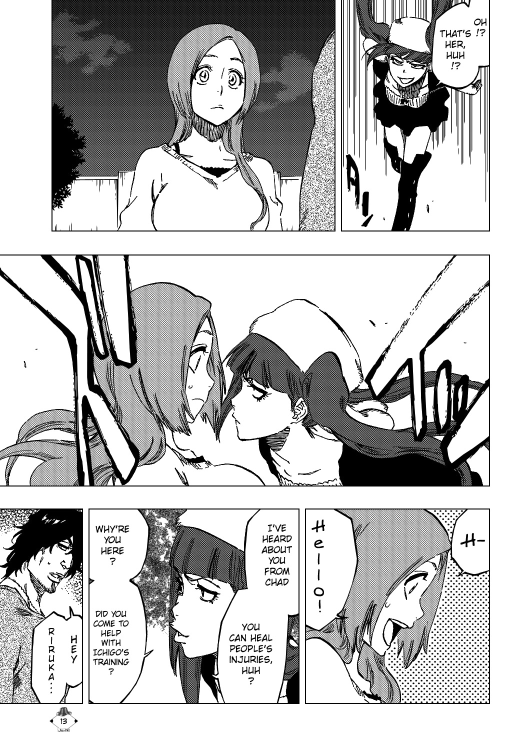 Bleach manga, chapter 448, page 16 of 22