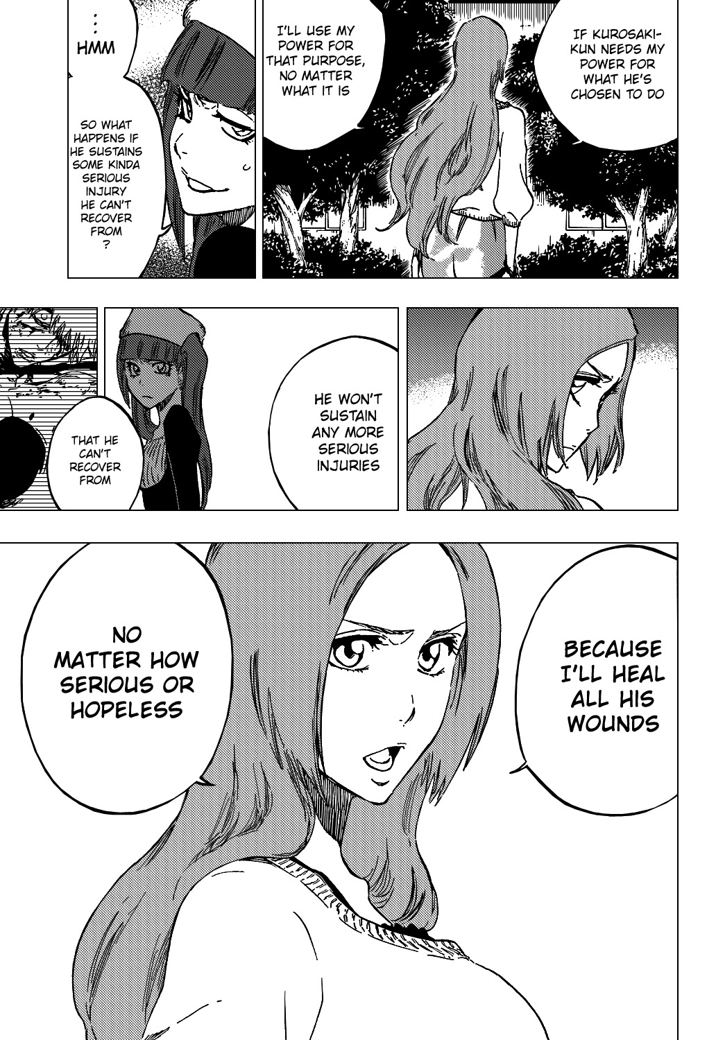 Bleach manga, chapter 448, page 18 of 22