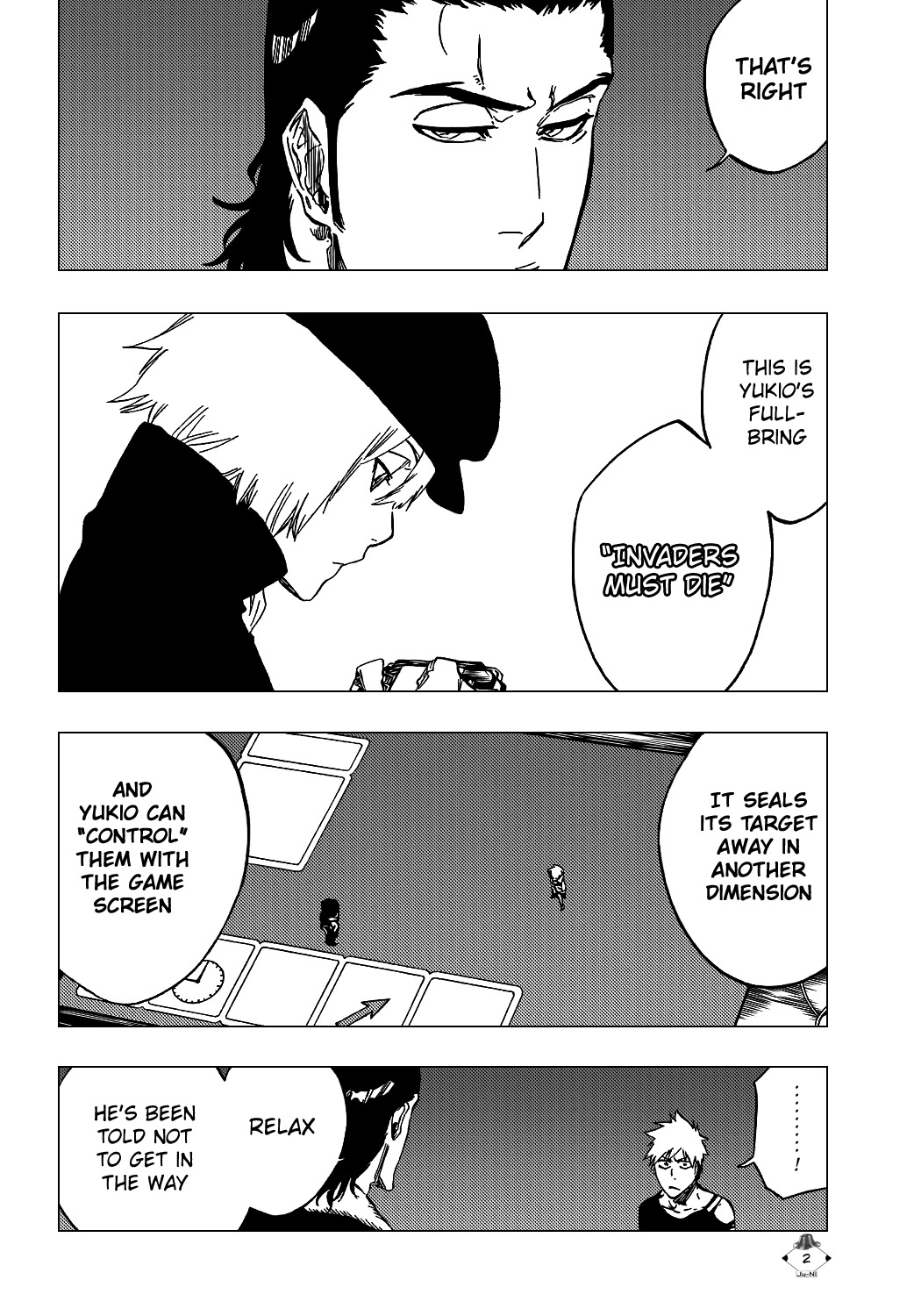 Bleach manga, chapter 448, page 5 of 22