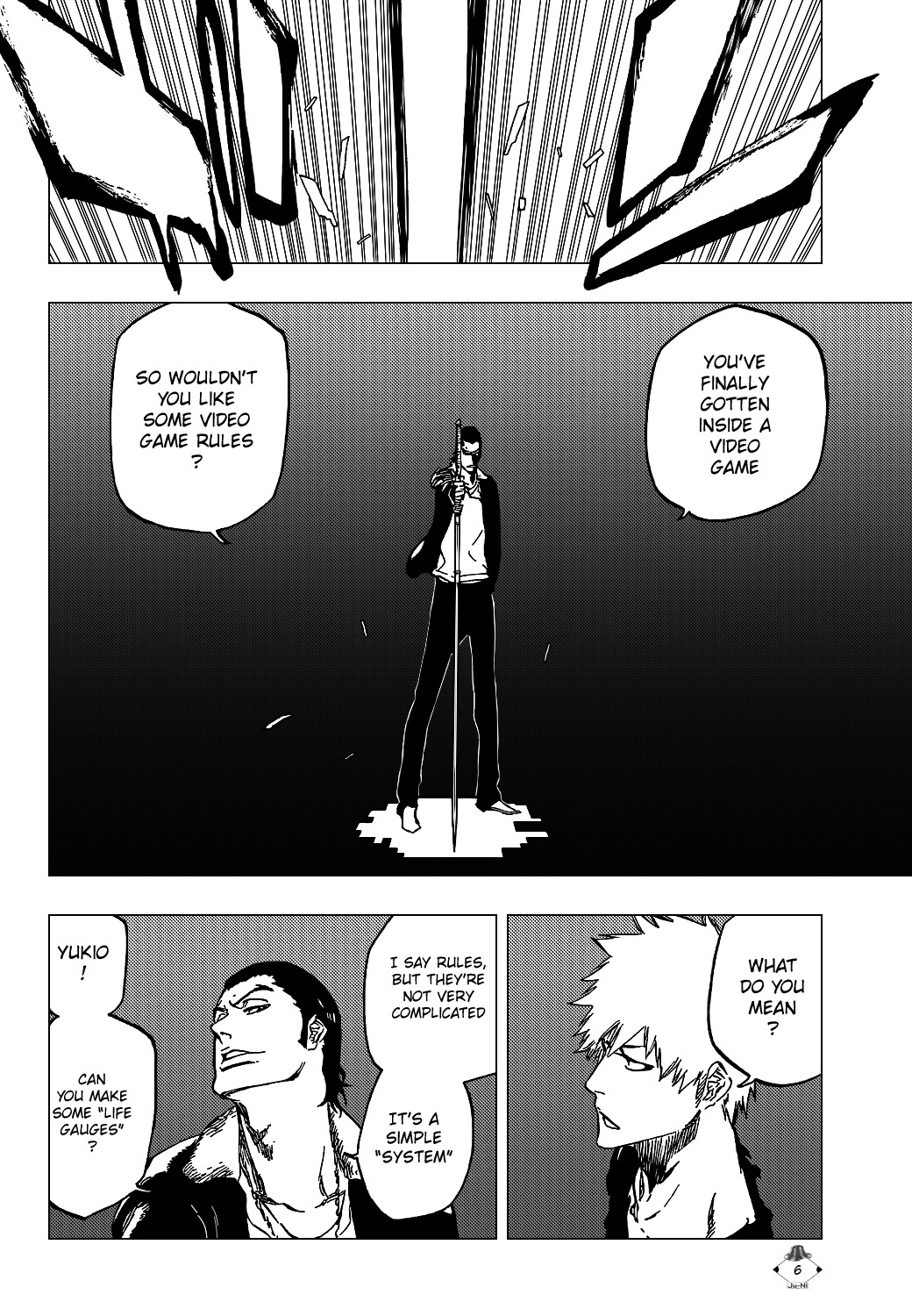 Bleach manga, chapter 448, page 9 of 22
