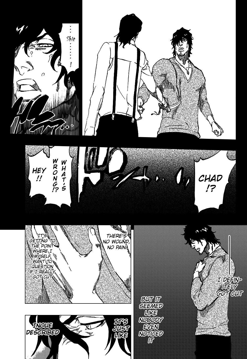 Bleach manga, chapter 449, page 12 of 23