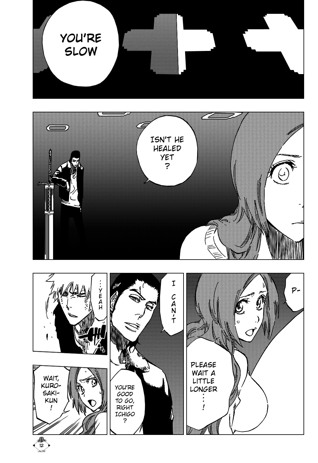 Bleach manga, chapter 449, page 14 of 23