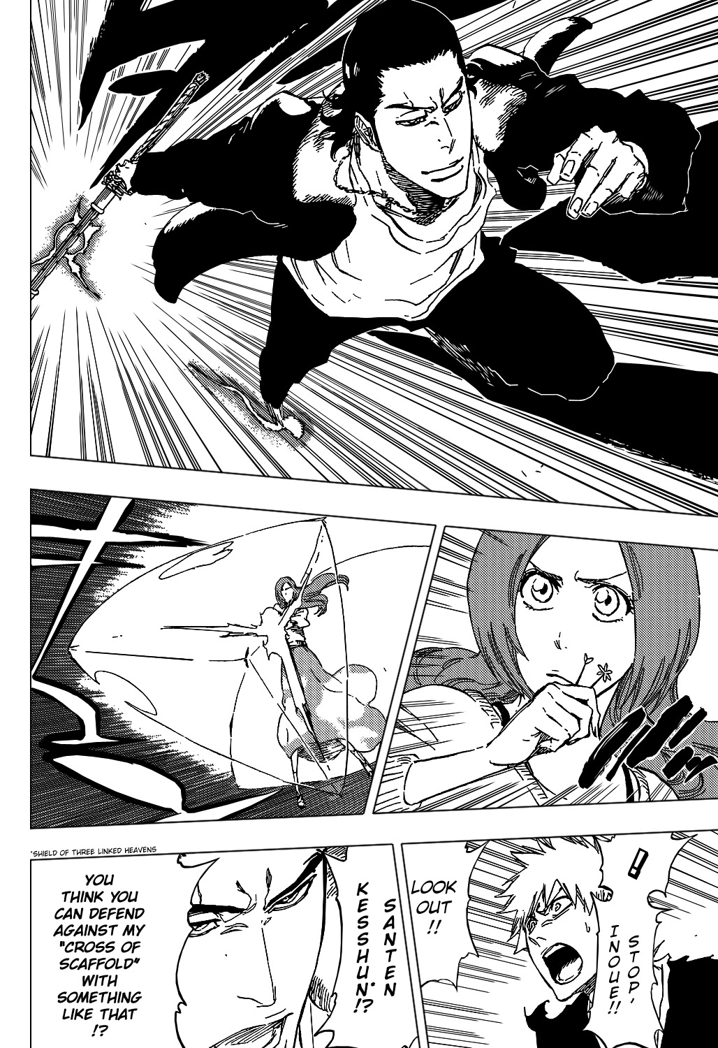 Bleach manga, chapter 449, page 15 of 23