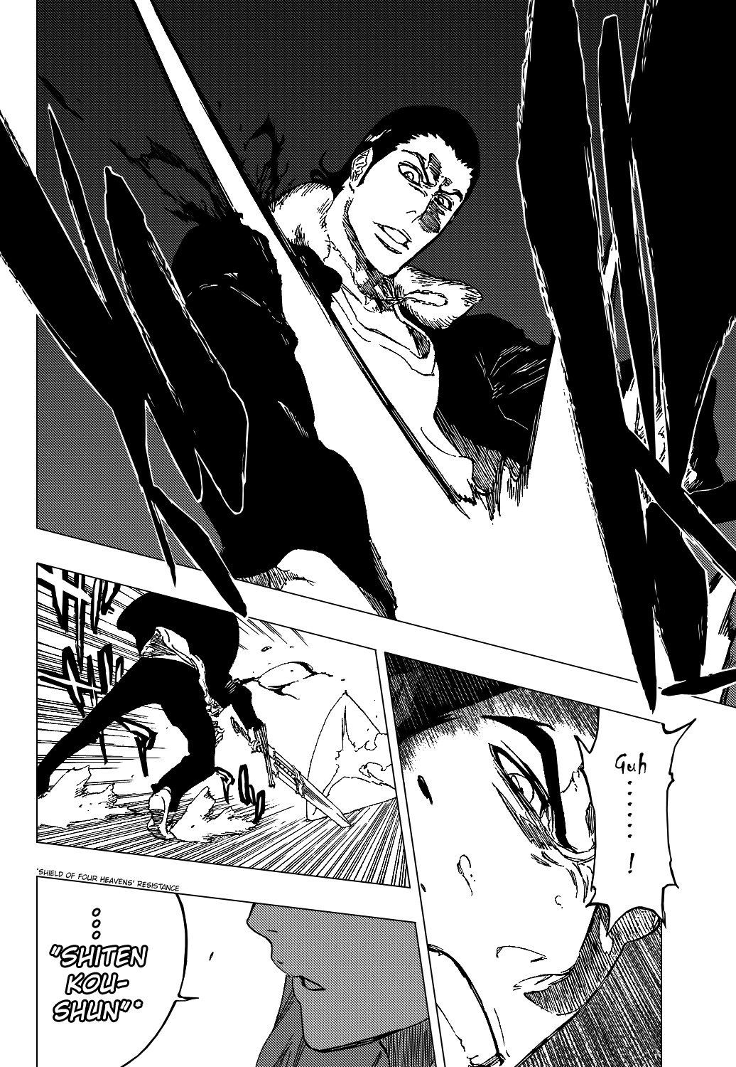 Bleach manga, chapter 449, page 17 of 23