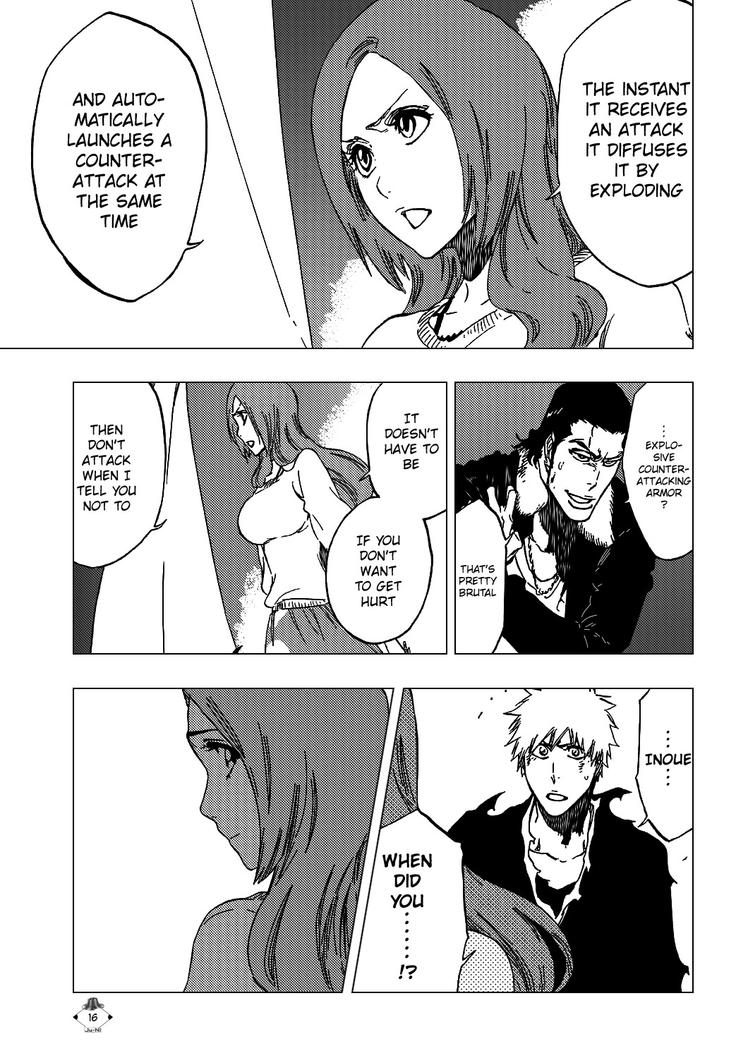 Bleach manga, chapter 449, page 18 of 23