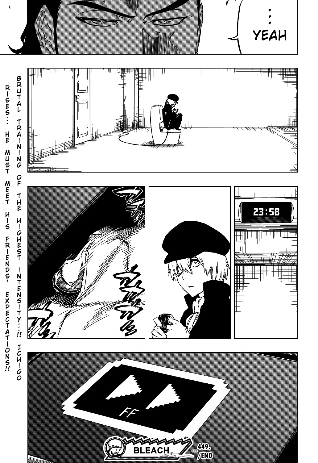Bleach manga, chapter 449, page 22 of 23