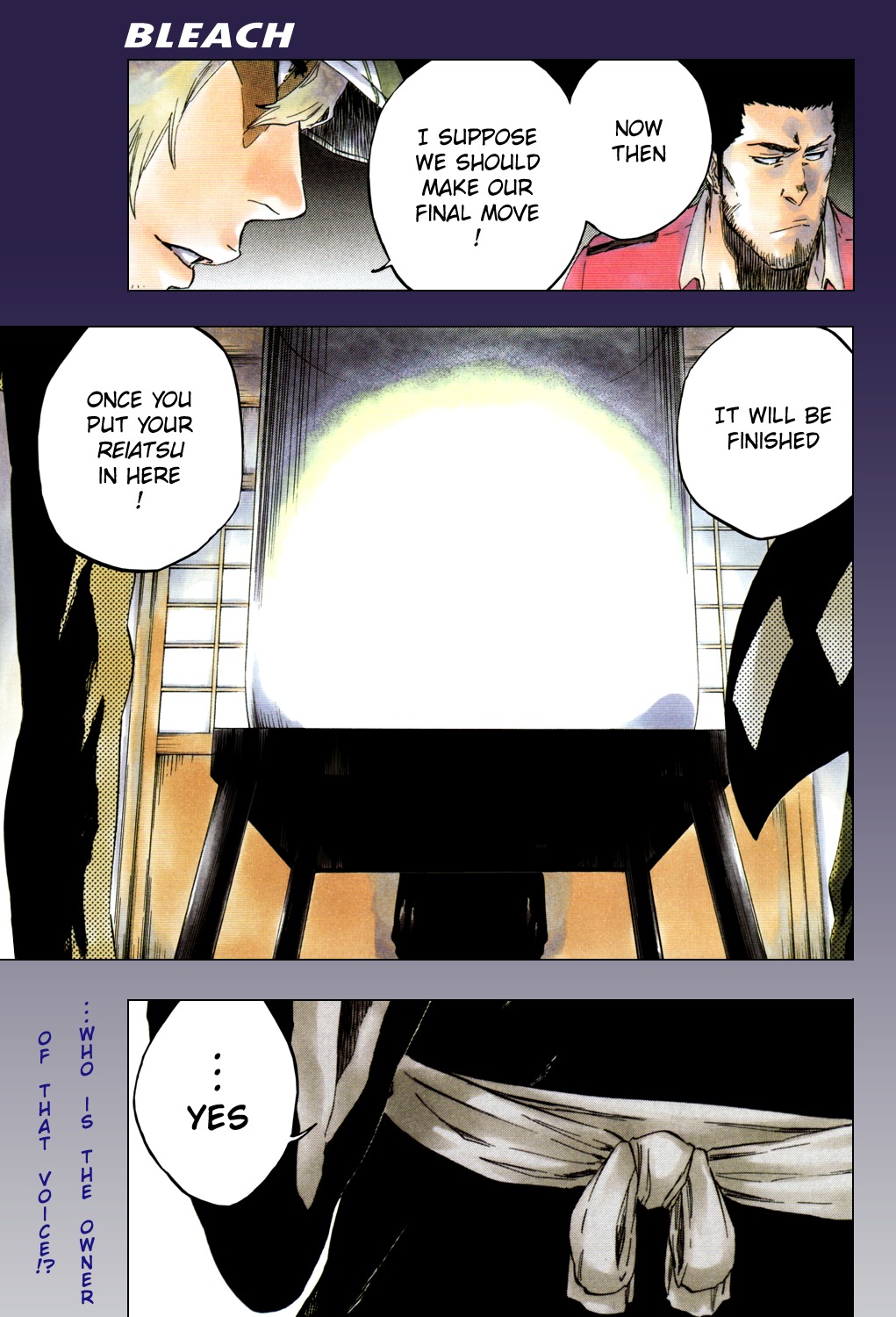 Bleach manga, chapter 449, page 4 of 23
