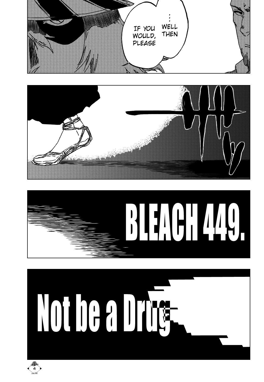 Bleach manga, chapter 449, page 6 of 23