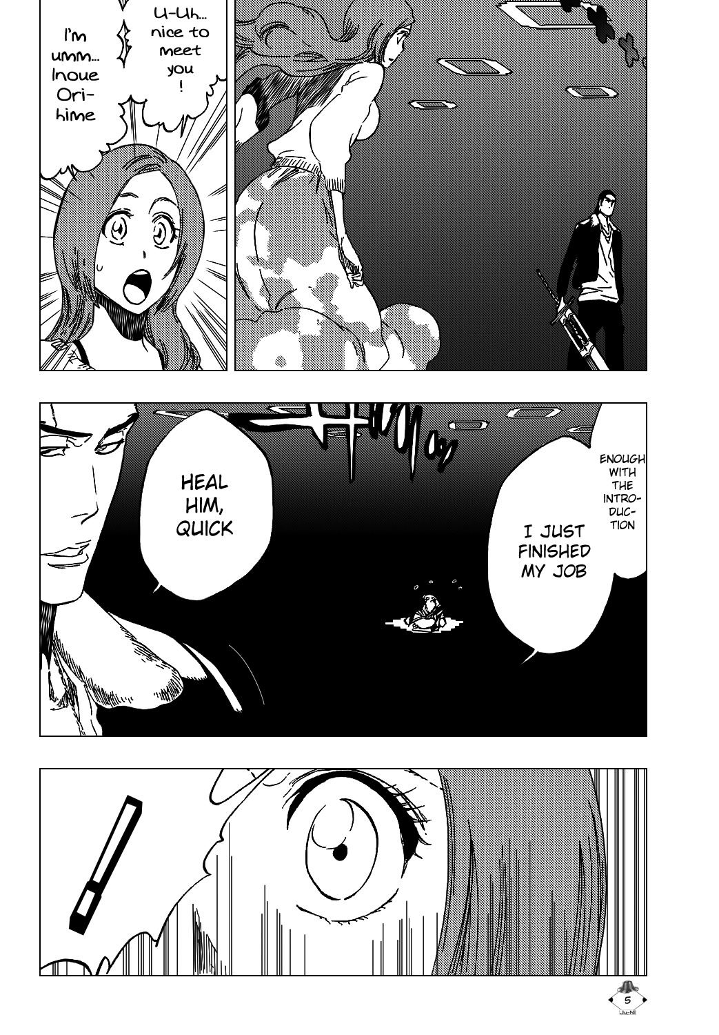 Bleach manga, chapter 449, page 7 of 23