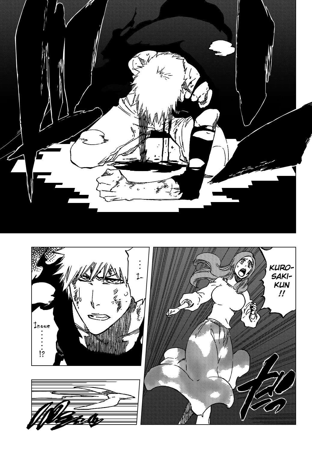 Bleach manga, chapter 449, page 8 of 23