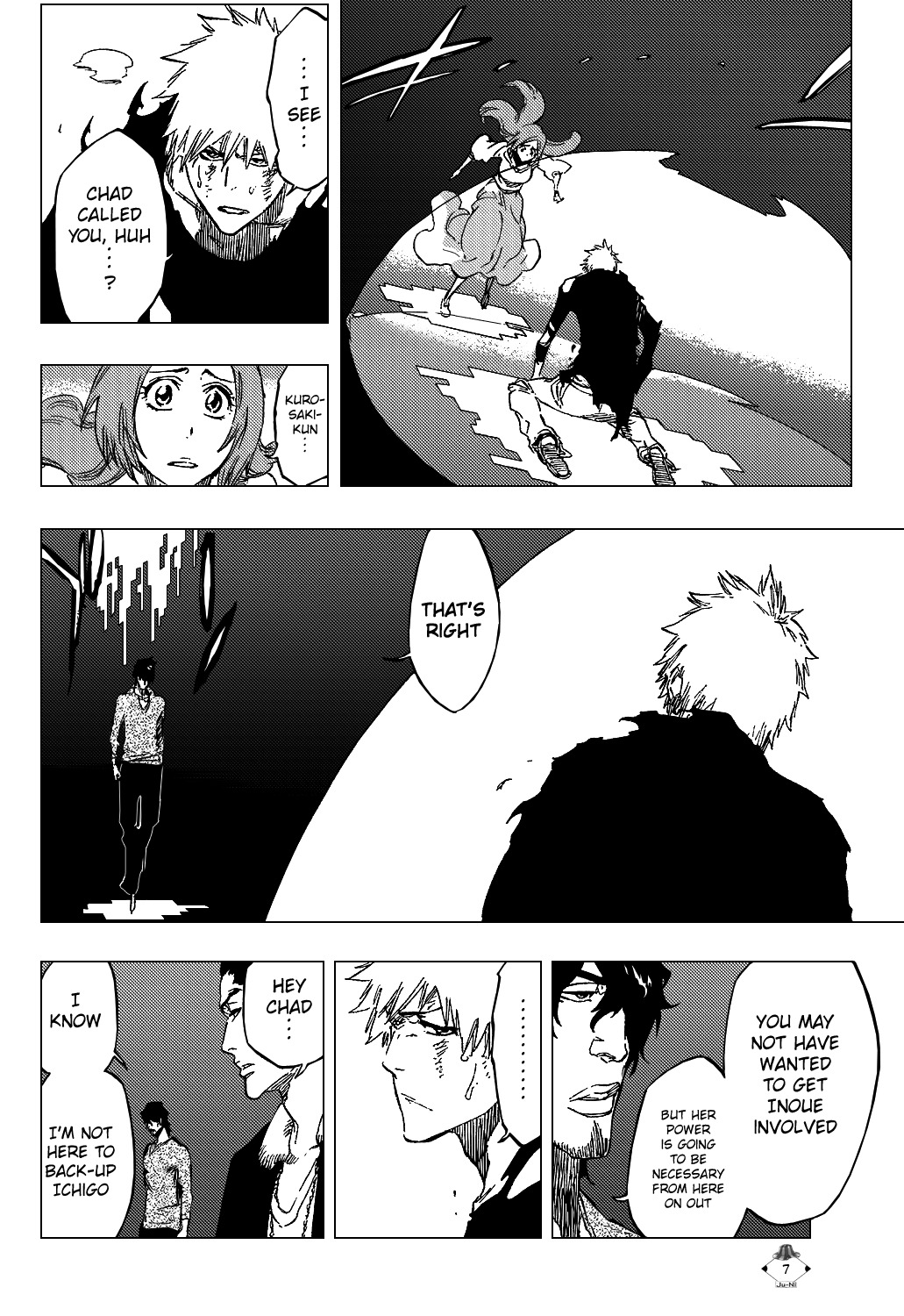 Bleach manga, chapter 449, page 9 of 23