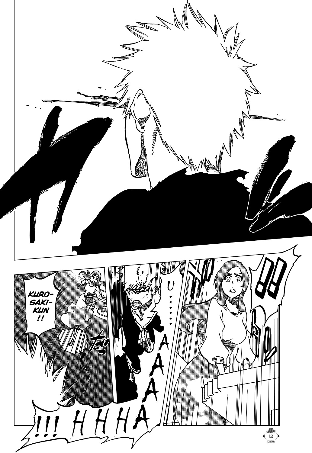 Bleach manga, chapter 450, page 21 of 22
