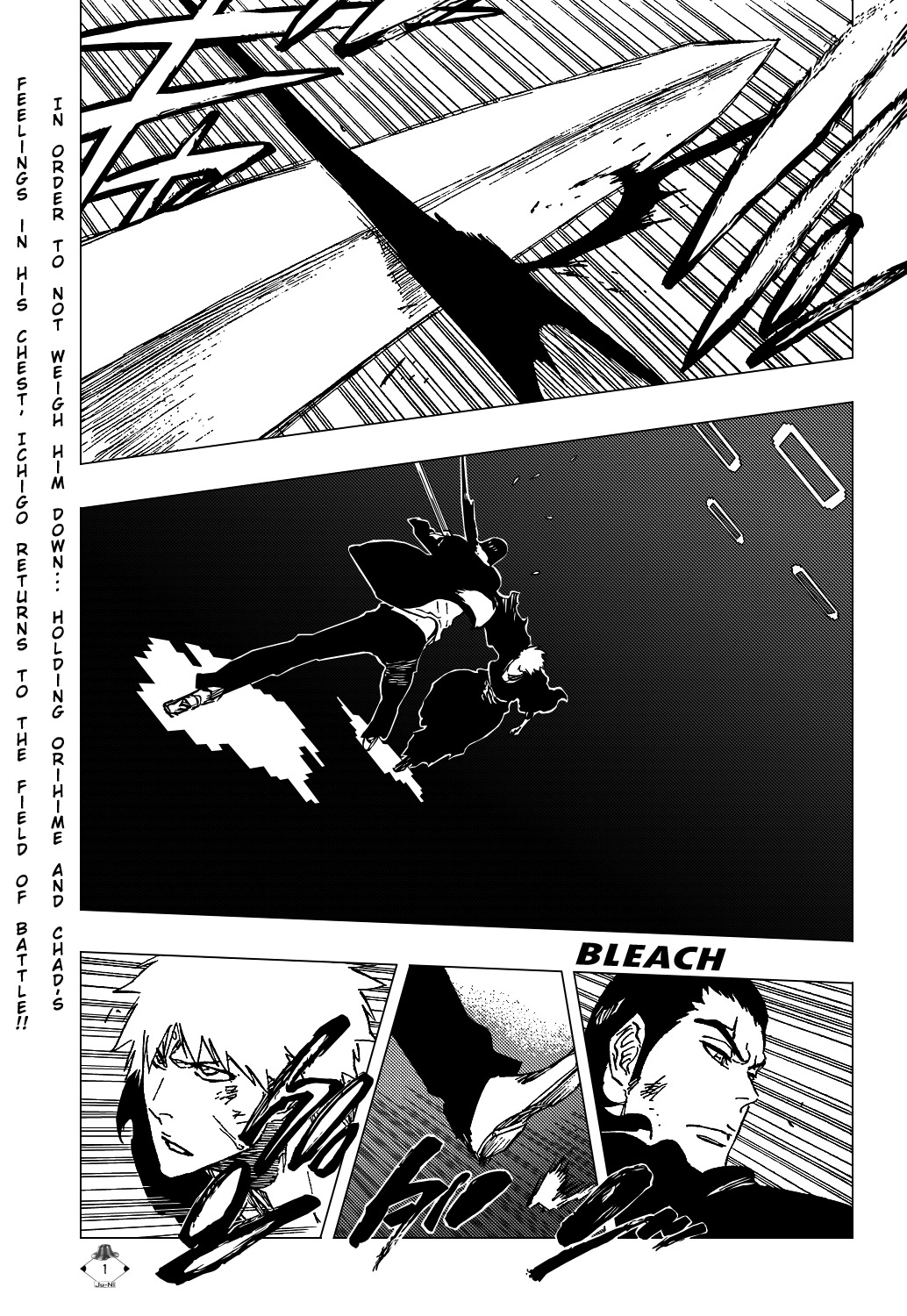 Bleach manga, chapter 450, page 4 of 22