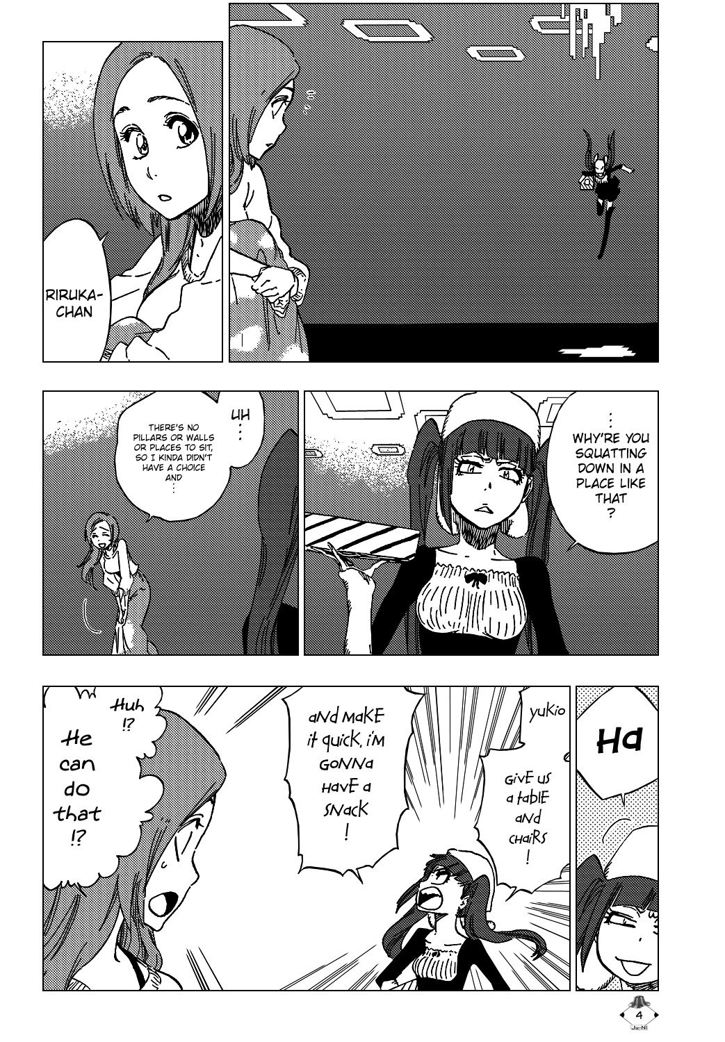Bleach manga, chapter 450, page 9 of 22