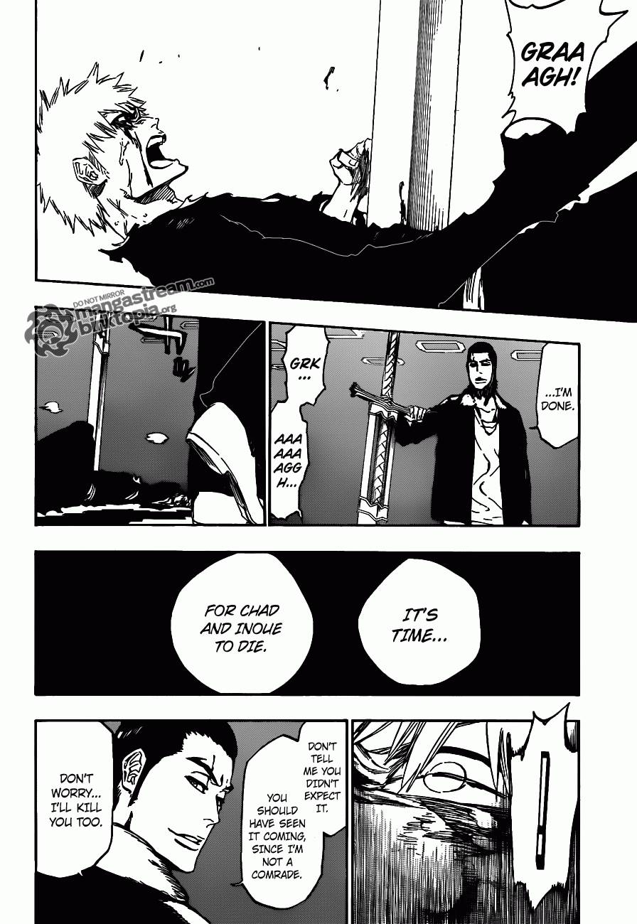 Bleach manga, chapter 451, page 16 of 23