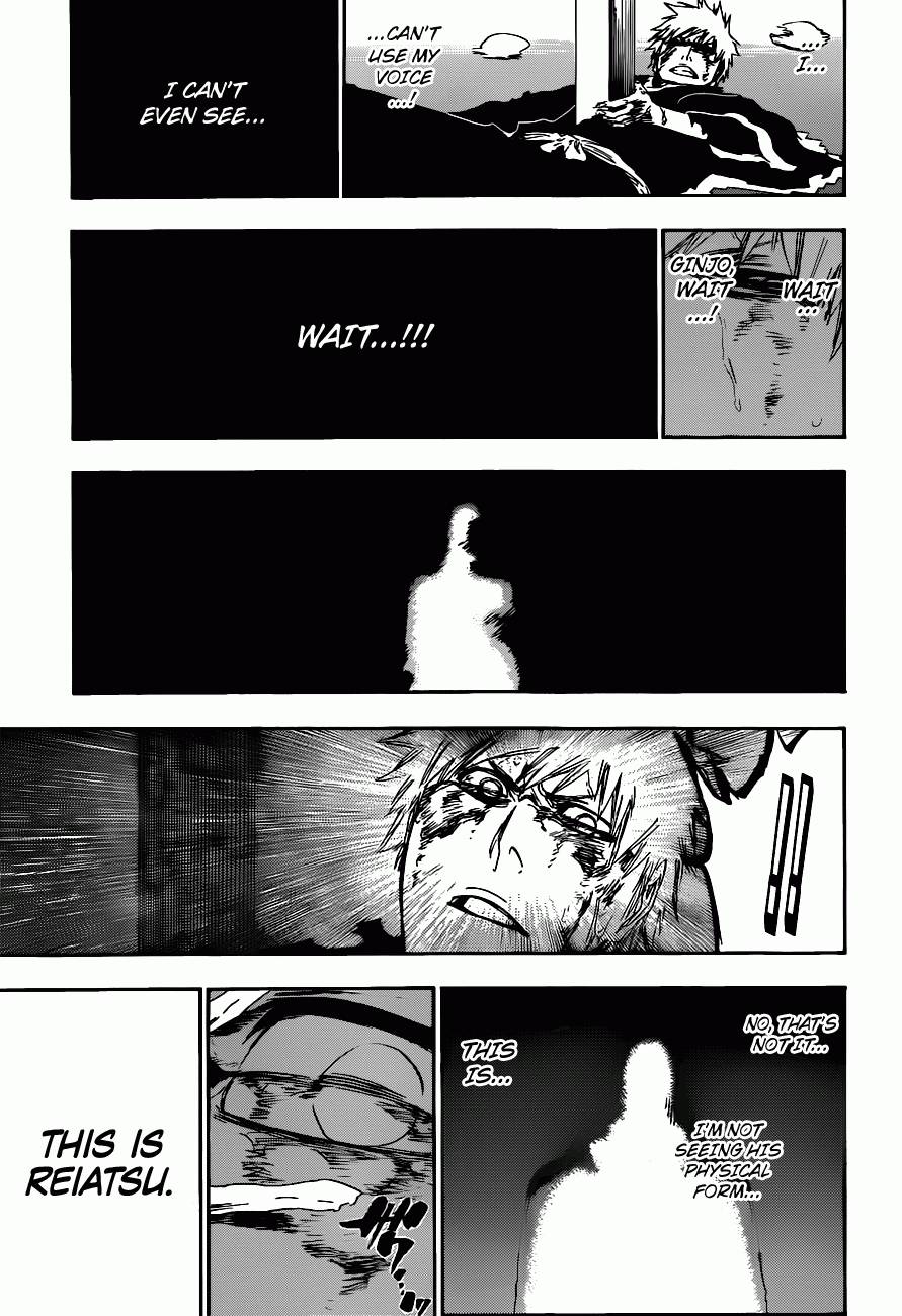 Bleach manga, chapter 451, page 17 of 23