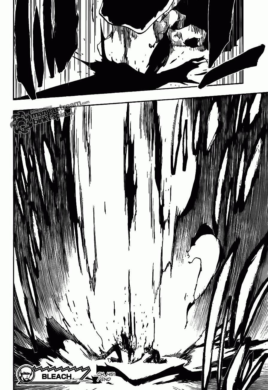Bleach manga, chapter 451, page 19 of 23