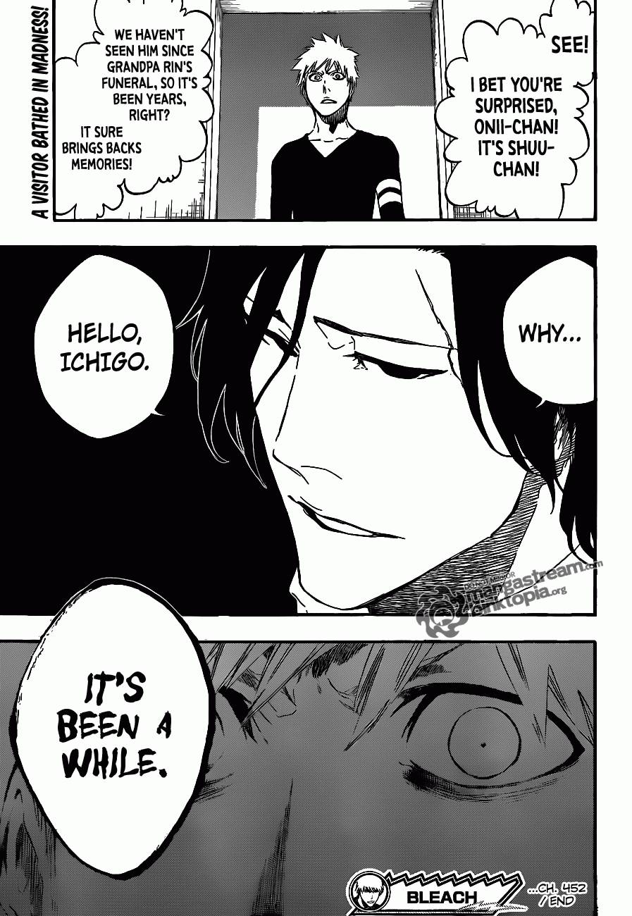 Bleach Chapter 452 page 20 - Chapter 452 : Erosion/Implosion