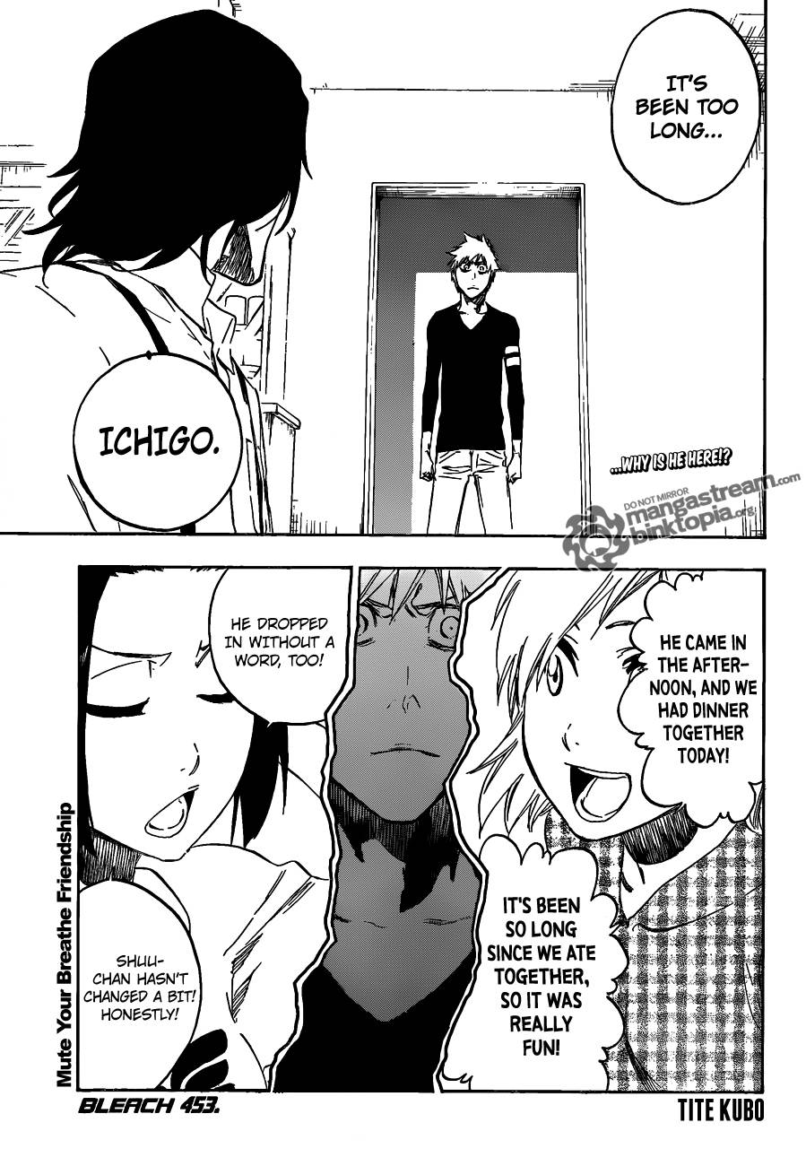 Bleach manga, chapter 453, page 1 of 22