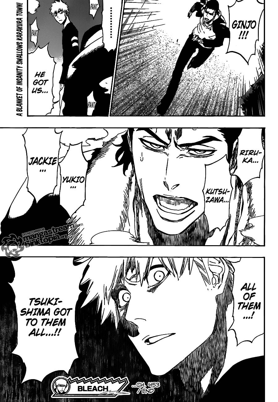 Bleach manga, chapter 453, page 19 of 22