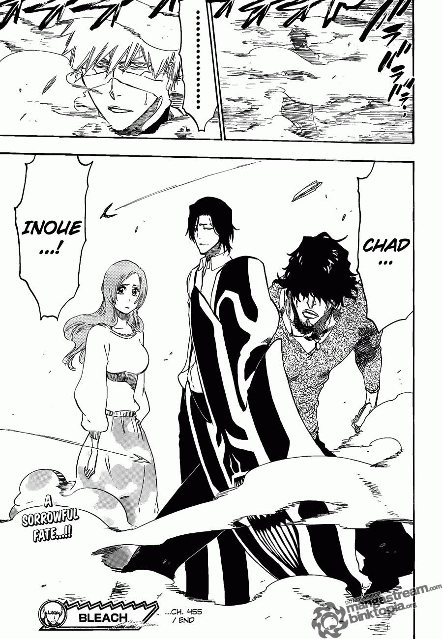 Bleach manga, chapter 455, page 20 of 23