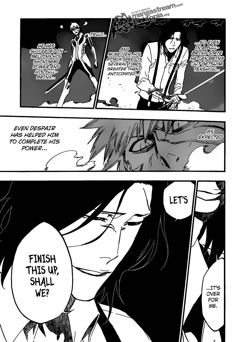 Bleach manga, chapter 457, page 13 of 23