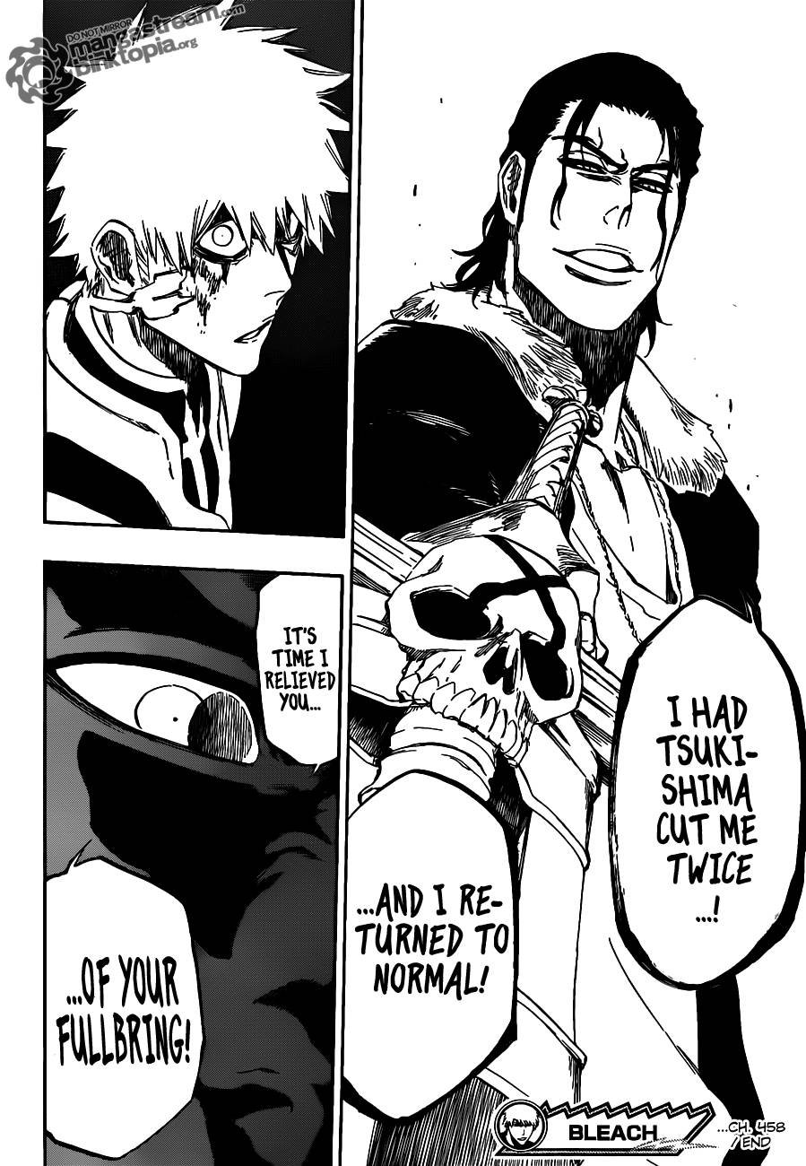 Bleach Chapter 458 page 18 - Chapter 458 : End of All Bonds