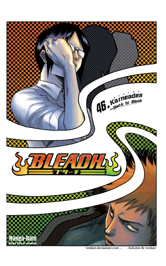 Bleach Chapter 46 page 2 - Chapter 46: Karneades ~ Back-to-Back