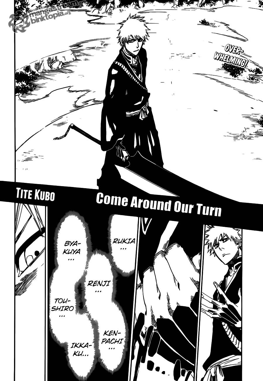 Bleach Chapter 461 page 10 - Chapter 461 : Come Around Our Turn