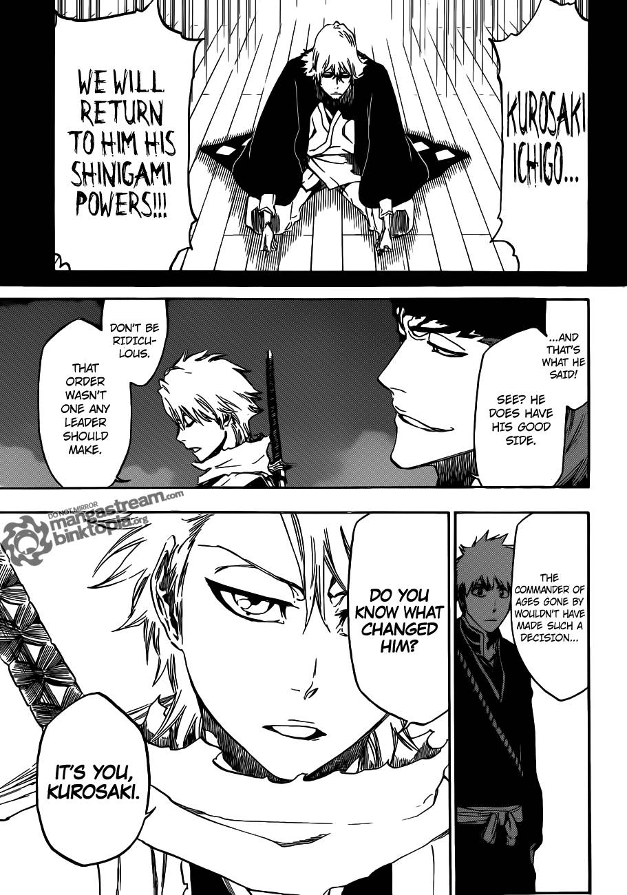 Bleach Chapter 461 page 15 - Chapter 461 : Come Around Our Turn