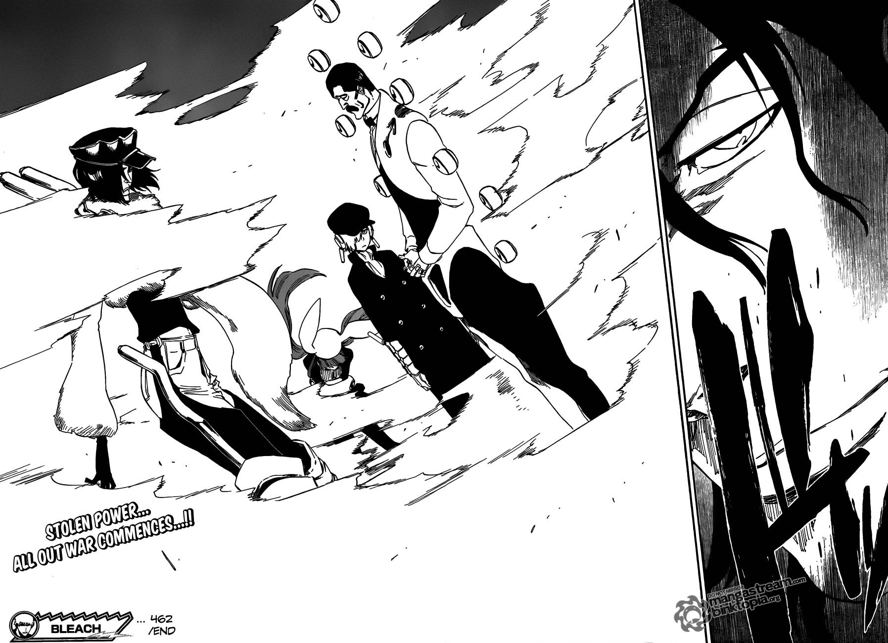 Bleach manga, chapter 462, page 18 of 22