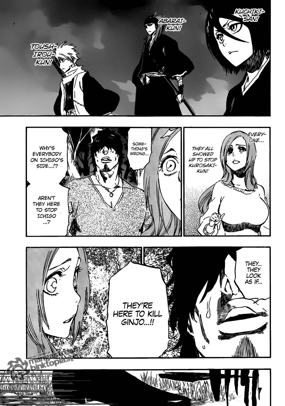 Bleach manga, chapter 462, page 9 of 22