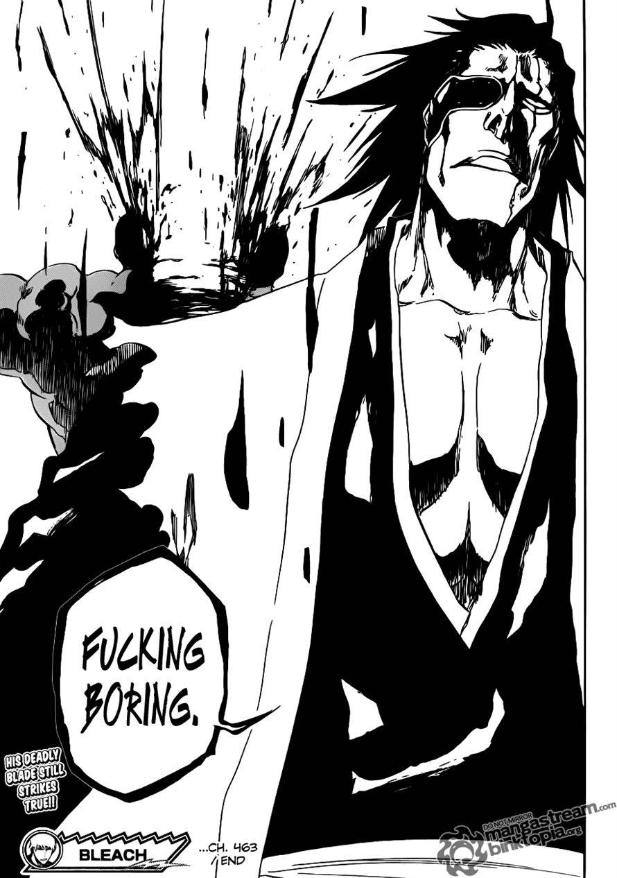 Bleach manga, chapter 463, page 17 of 23