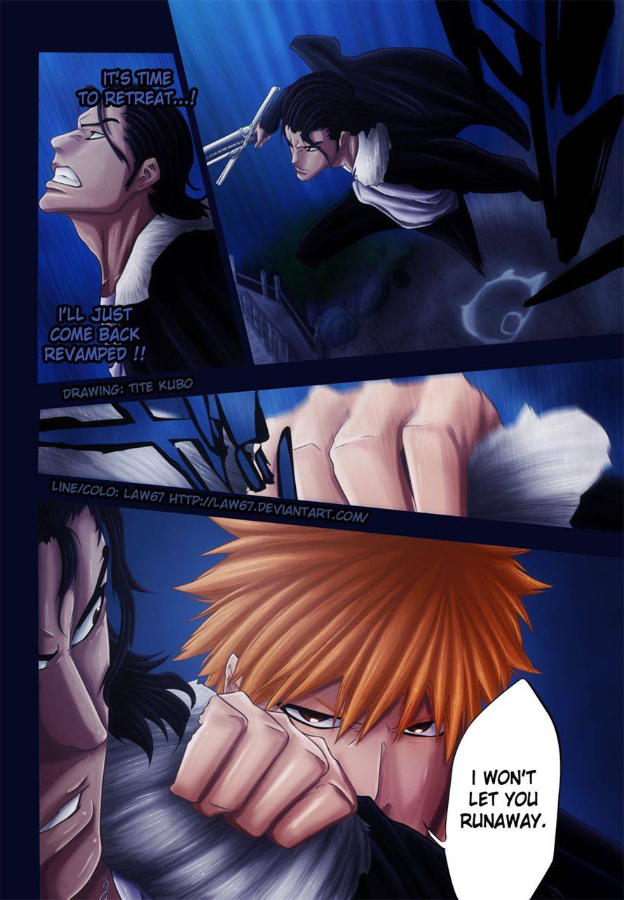 Bleach manga, chapter 463, page 20 of 23