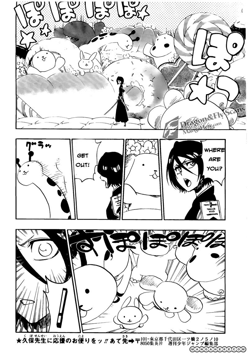 Bleach manga, chapter 464, page 15 of 20
