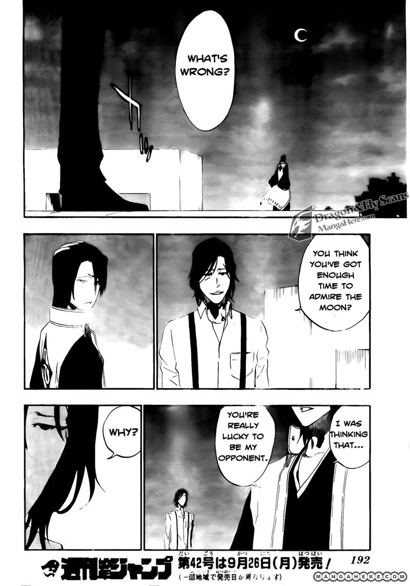 Bleach manga, chapter 464, page 17 of 20