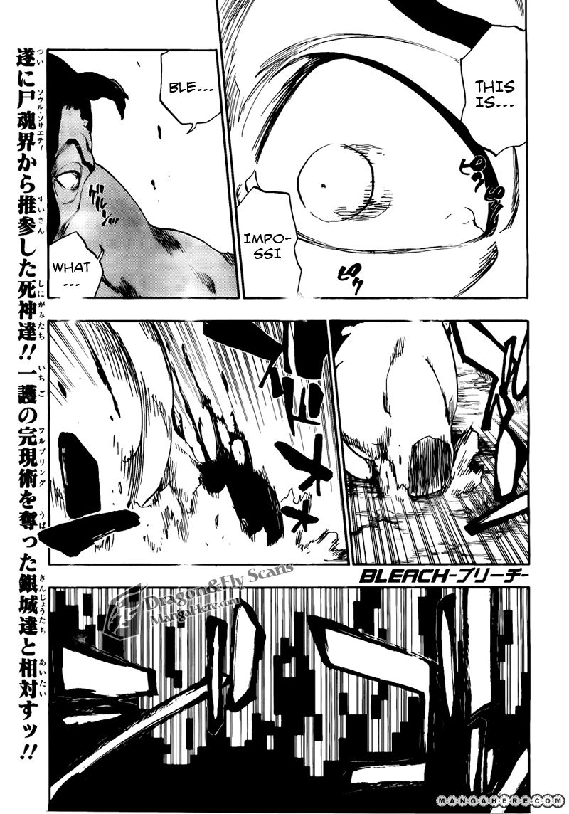 Bleach manga, chapter 464, page 2 of 20