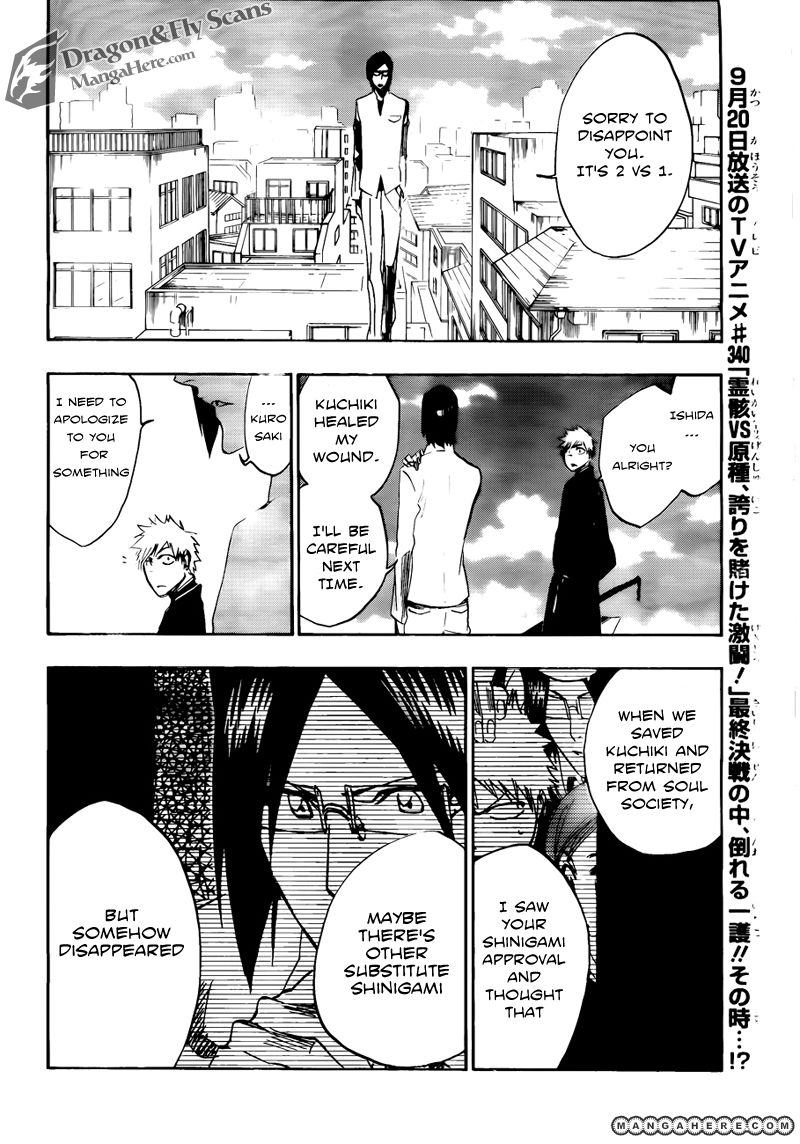 Bleach manga, chapter 464, page 7 of 20